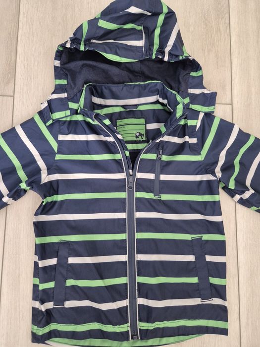 Kurtka wodoodporna przejściowa z kapturem rozm. 110/116
