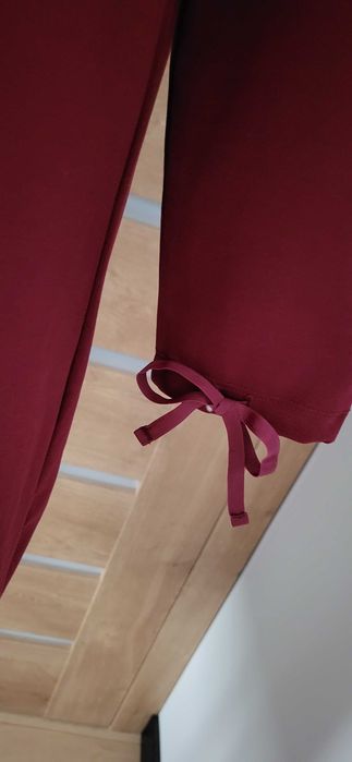 Dżersejowa bordowa sukienka nowa R.48/50