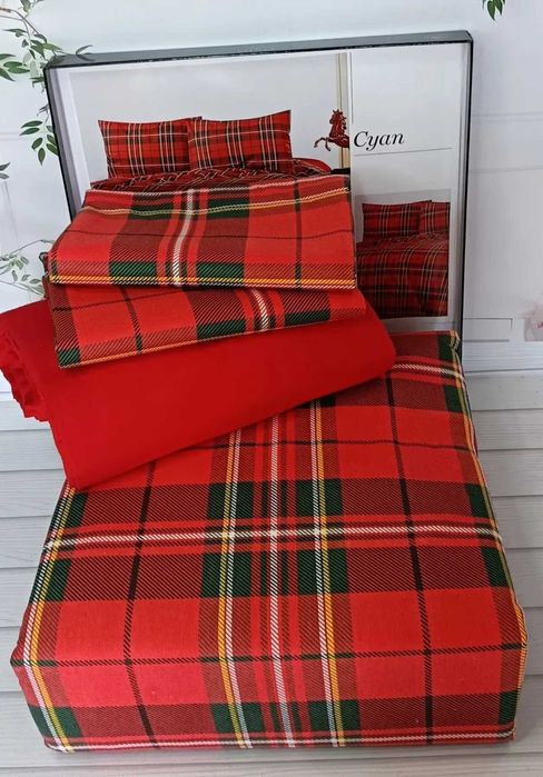 Тепла постільна білизна з Фланелі. Євро розмір. Туреччина. 100 %хлопок