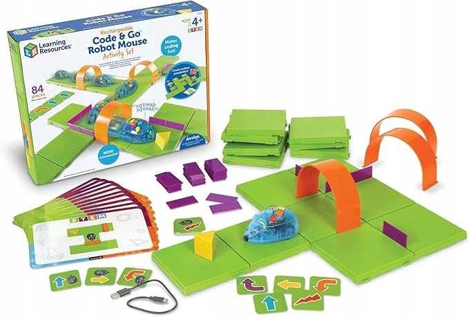 Learning Resources Mysz Robot Labirynt z Myszką Programowanie NrD619