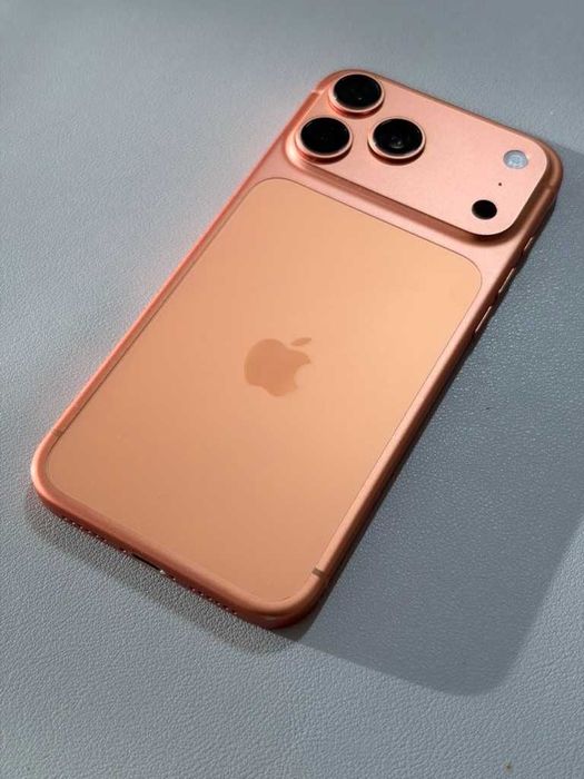 iPhone 17 Pro Max 1TB Laranja, versão (SIM físico + eSIM), caixa + 4 capas