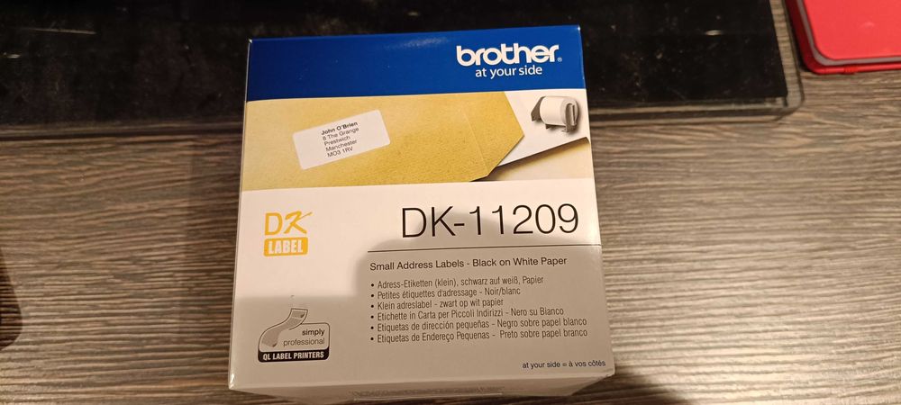 Etykiety samoprzylepne Brother