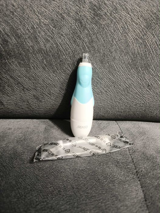 Szczoteczka elektryczna dla dzieci 0-3 lata LED timer niebieska