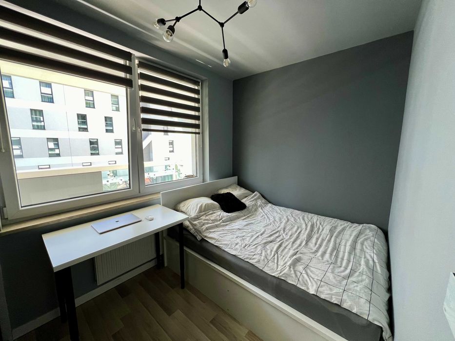 2-pokojowe mieszkanie | ul. Bajeczna | Klima, wysoki standard, smart dom | Ogromny balkon - 20m2!