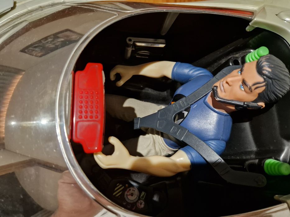 Carro Action Men com a personagem