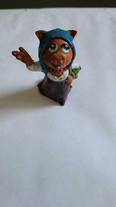 Figurki z Muppet Show - Świnka Piggy - gumowa z PRL