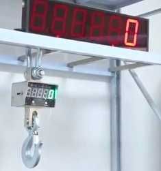 Кранові ваги з пультом та радіоканалом, динамометр від 500кг до 50т