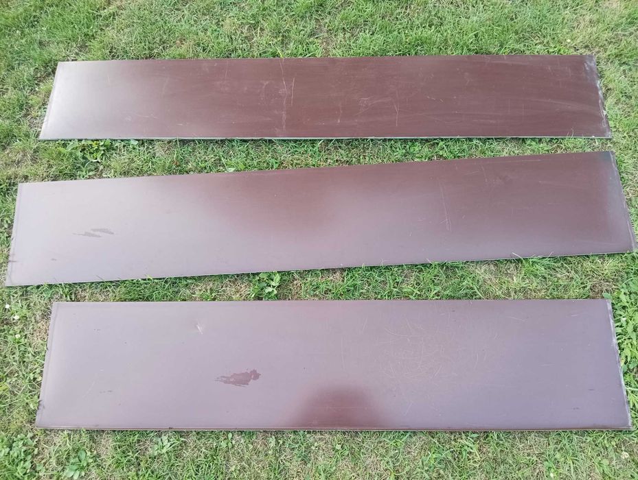 Parapety blaszane x 3