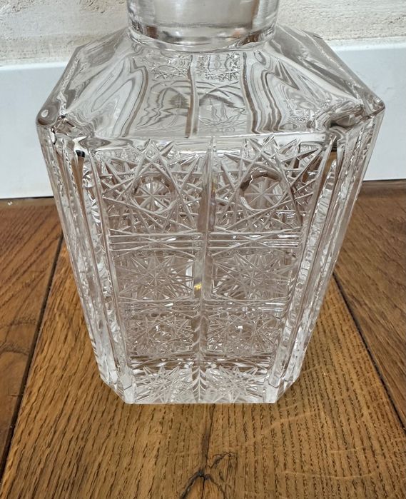 Bohemian Whisky BUTELKA Krysztat ciety recznie Czechy 800ml