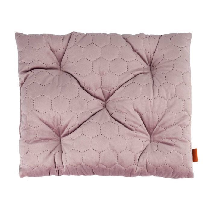 poduszka pikowana do klatki samochodu chihuahua york 38x48 cm różowa