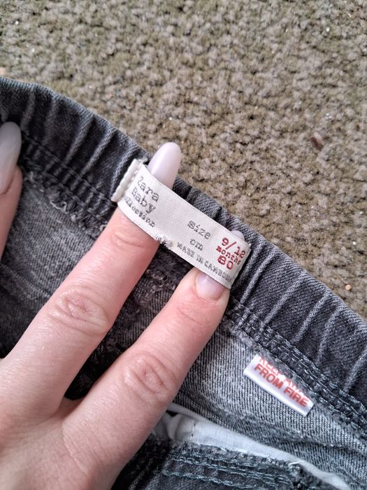 Дитячі джинси джогери Zara 80 см