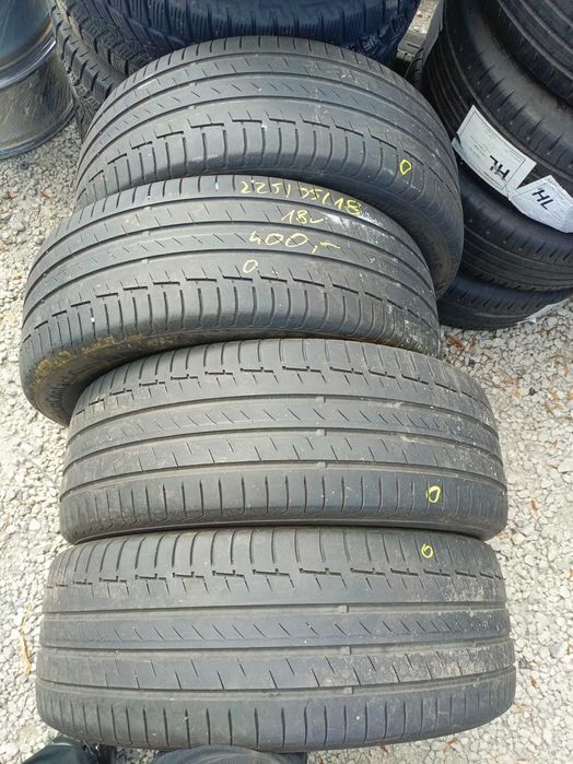 opony letnie 225/55/18 Continental 4 sztuki