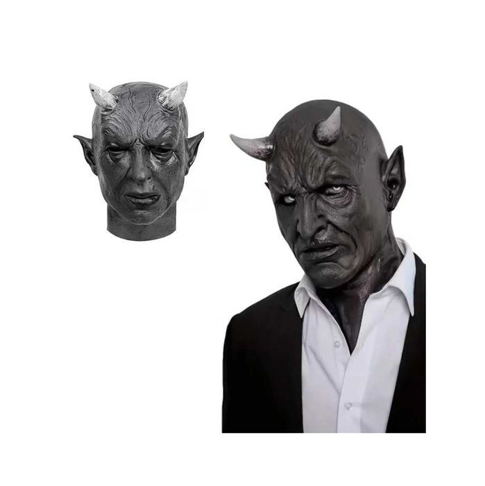 NOWA ! Maska Diabła Bardzo Realistyczna Halloween Cosplay UNISEKS