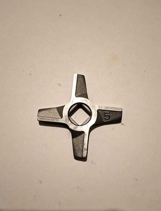 Ніж для м'ясорубки сумісний з Zelmer №5 двосторонній