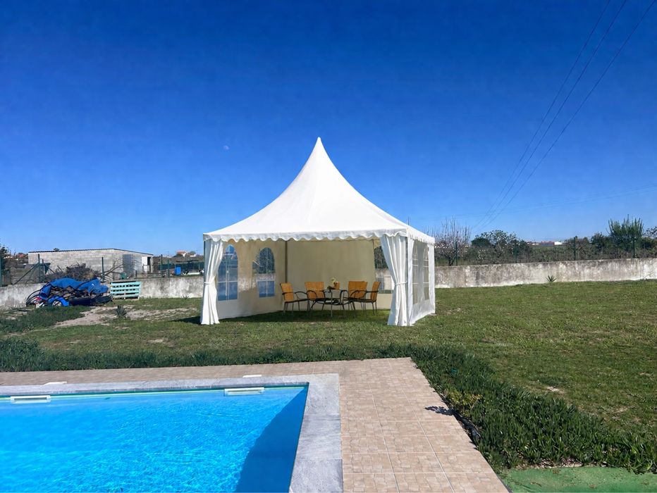 Aluga-se quinta para eventos com piscina