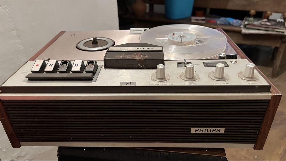 Philips 4 track 4308 gravador de cassetes