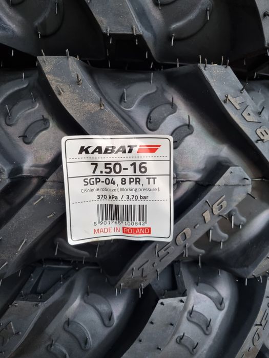 Opona 7.50-16 8PR Kabat Nowe