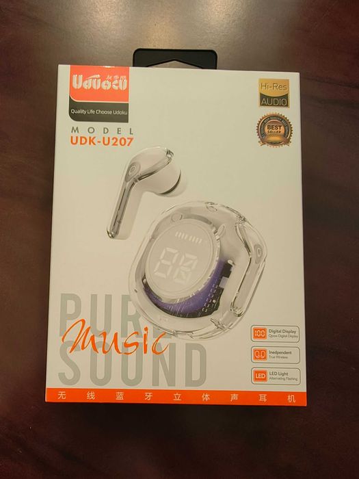 Auriculares sem fios, bluetooth, Uduocu, UDK-U207