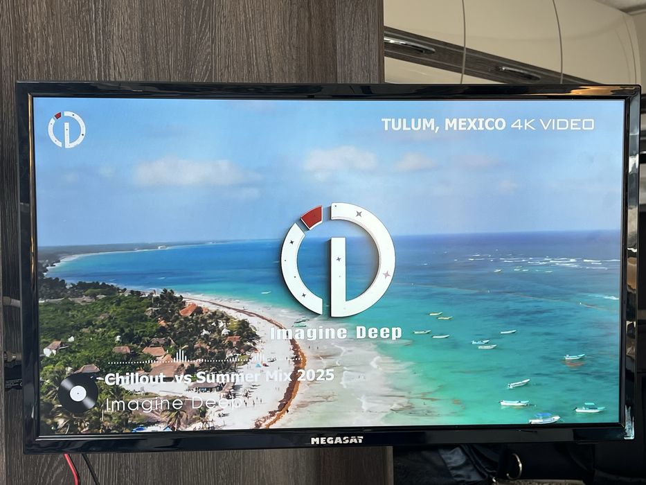 Telewizor do kampera - przyczepy megasat 24”