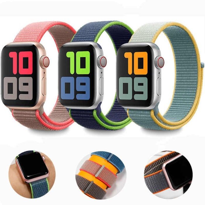 Ремінець Sport Loop нейлоновий для Apple Watch ремешок нейлоновый