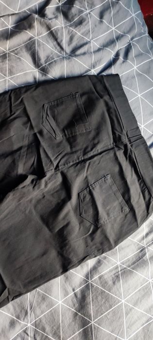 Spodnie proste czarne , XXL/3XL