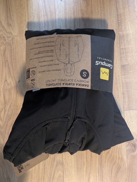 Damska kurtka Softshell nowa rozmiar S czarna Campus