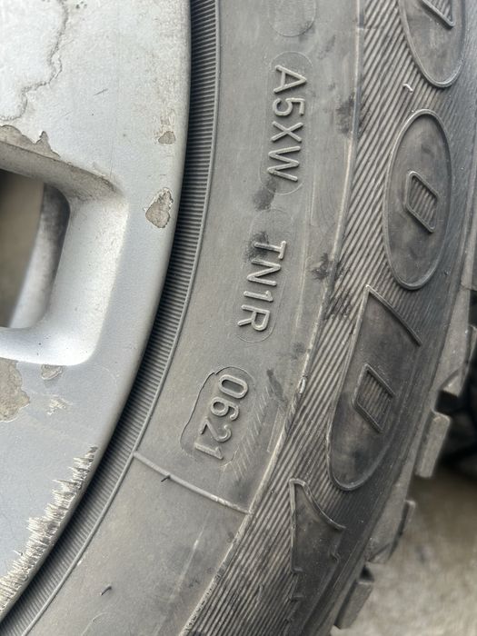 Диски Audi 5*112 R16 з резиною зима 205/60/16