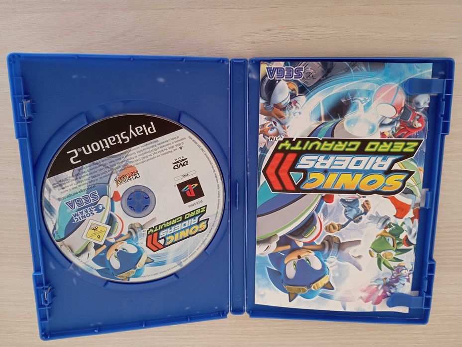 Jogo de Playstation 2:  Sonic Riders: Zero Gravity