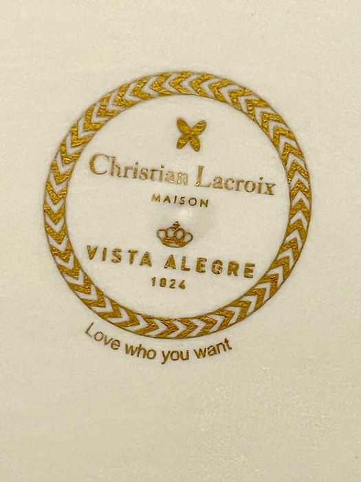 Vista Alegre - Christian Lacroix - Conjunto 4 Bases para Copos design