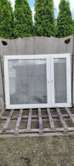 Okno używane dwuskrzydłowe 2 szt
