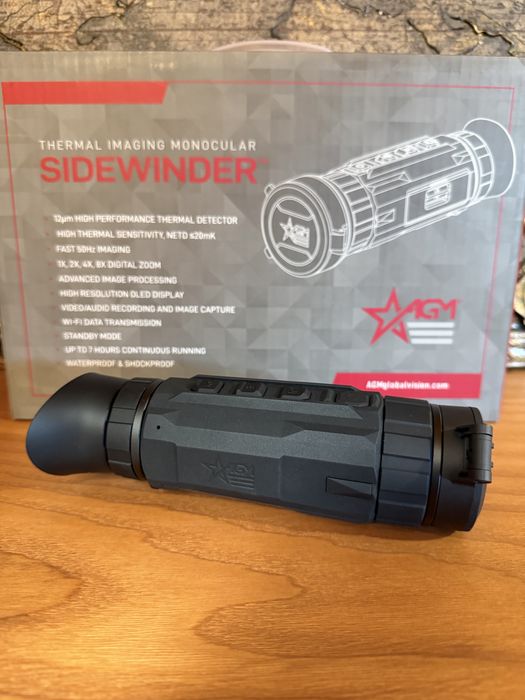 Тепловізійний монокуляр AGM Sidewinder TM25-384