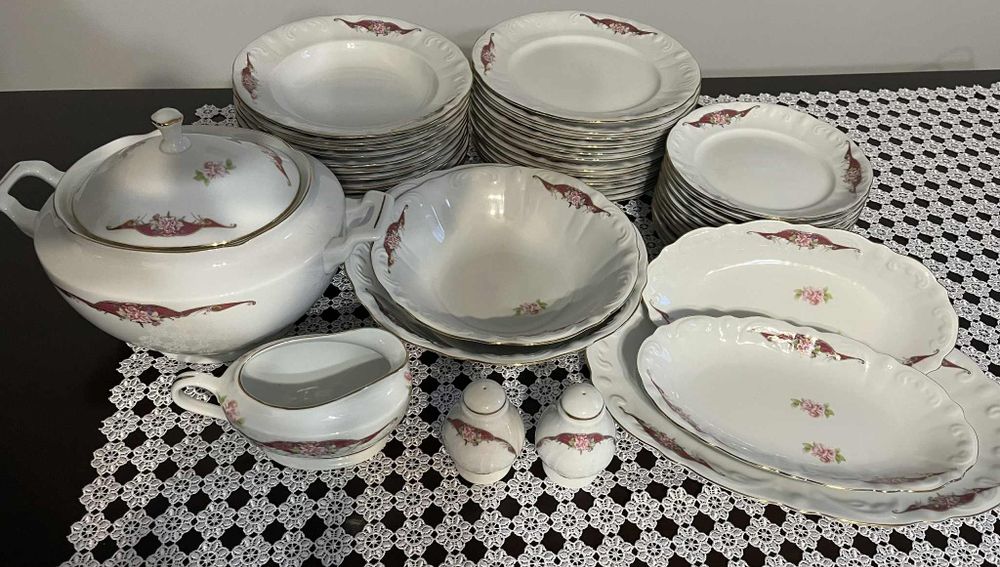 Serwis obiadowy z porcelany Rosenberg