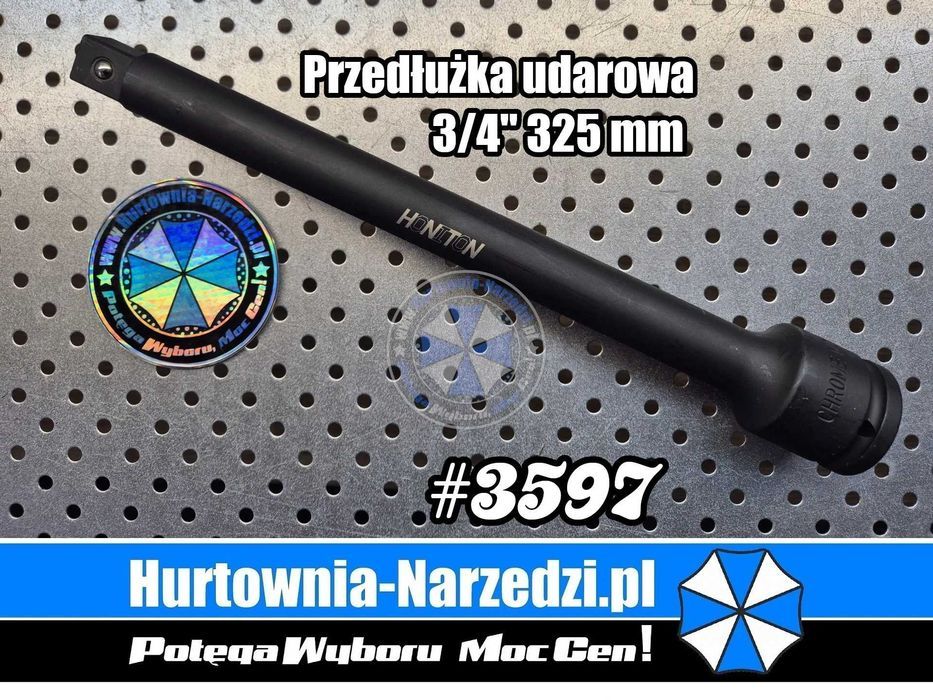 Przedłużka udarowa 3/4" 325mm długa przedłużka udarowa przedłużka 3/4"