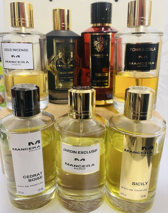 Mancera Red Tobacco,  Cedrat Boise, Instant Crush розпив