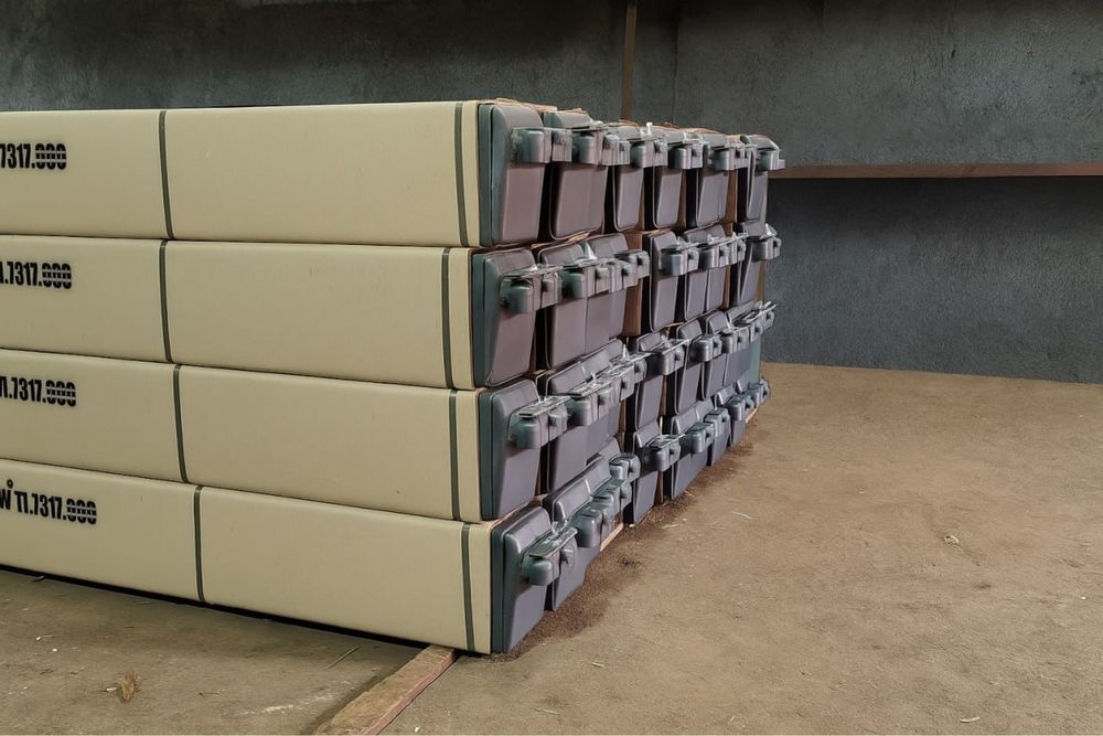 СекціІї радіатора тепловоза вода і масло 7317.000