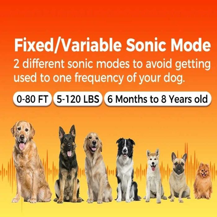 Ультразвуковой отпугиватель собак с тройными излучателями 3X SONIC