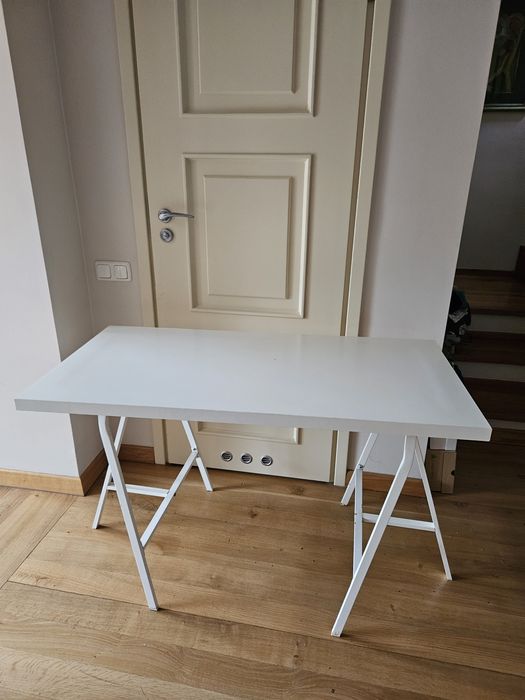 Ikea Linnmon białe biurko klasyk