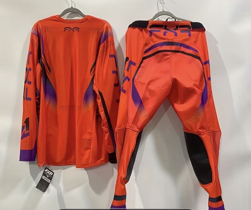 Strój komplet cross enduro L XL XXL Fox KTM spodnie koszulka