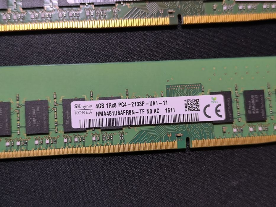 2x4GB DDR4 2133MHz SK Hynix