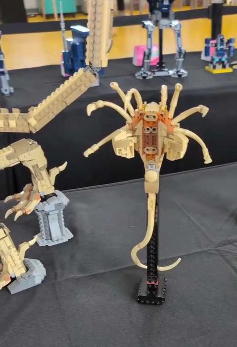 ‼️Ексклюзив‼️Конструктор Чужий з Лицехватом, 3120 деталей