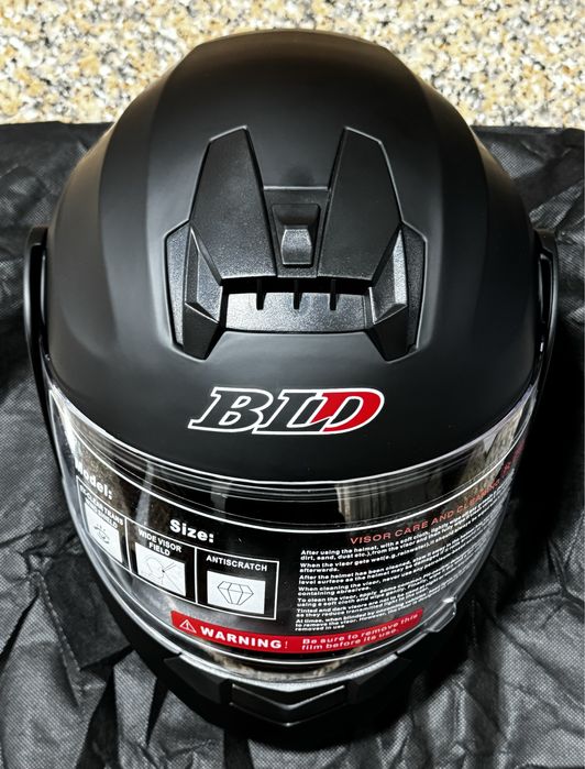 Capacete integral/modular com lente dupla