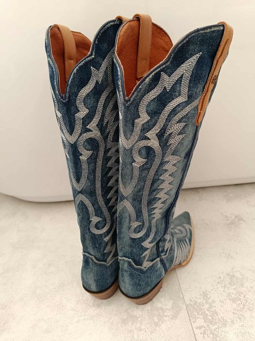 Buty damskie Dan Post oryginalne kowbojki USA