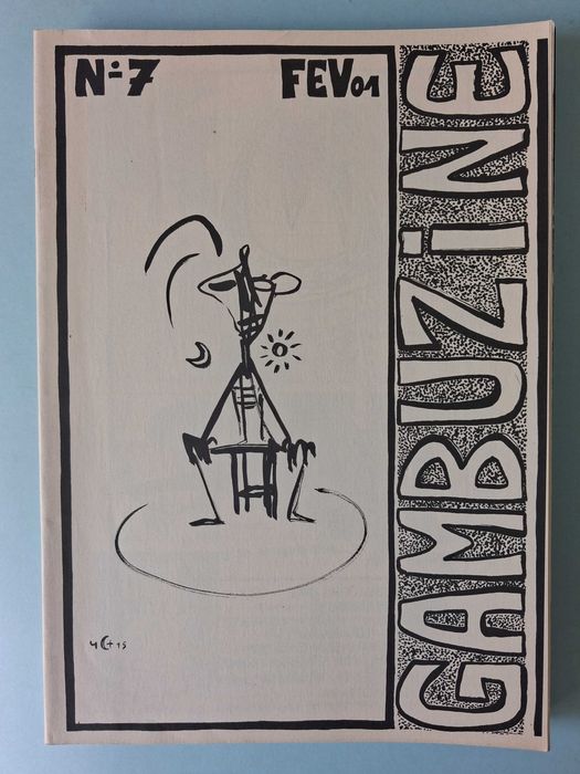 "GAMBUZINE" Fanzines de BD de Teresa Câmara Pestana.