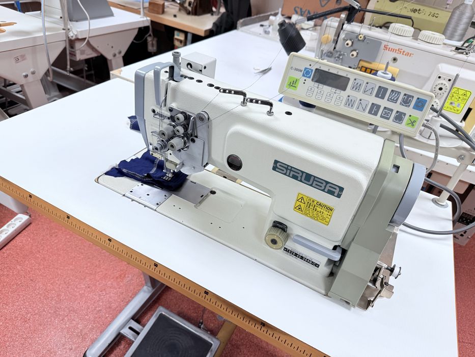 Dwuigłówka Siruba T828-45(Juki) automat Servo 230V rozstaw 6,4mm