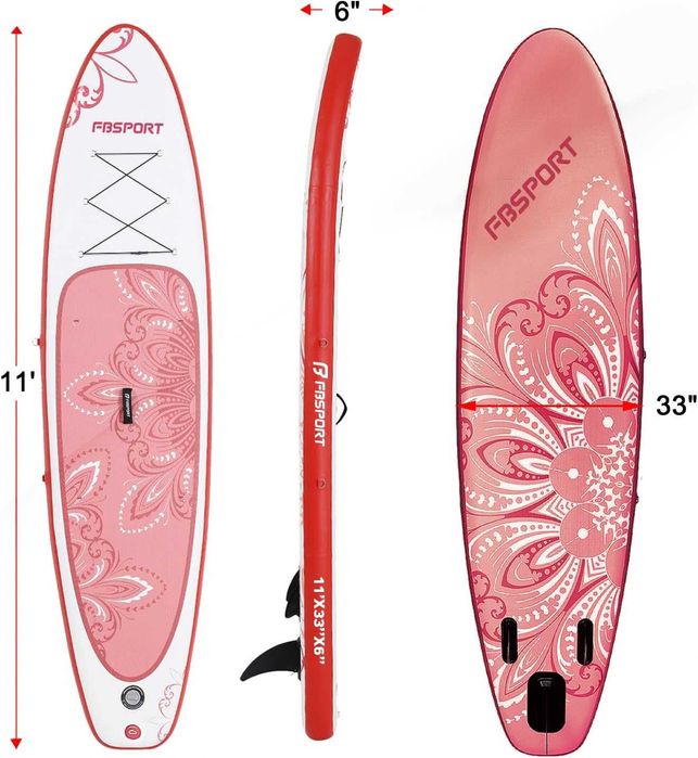 Deska SUP FBSPORT 335 cm + wiosło i pompka opis