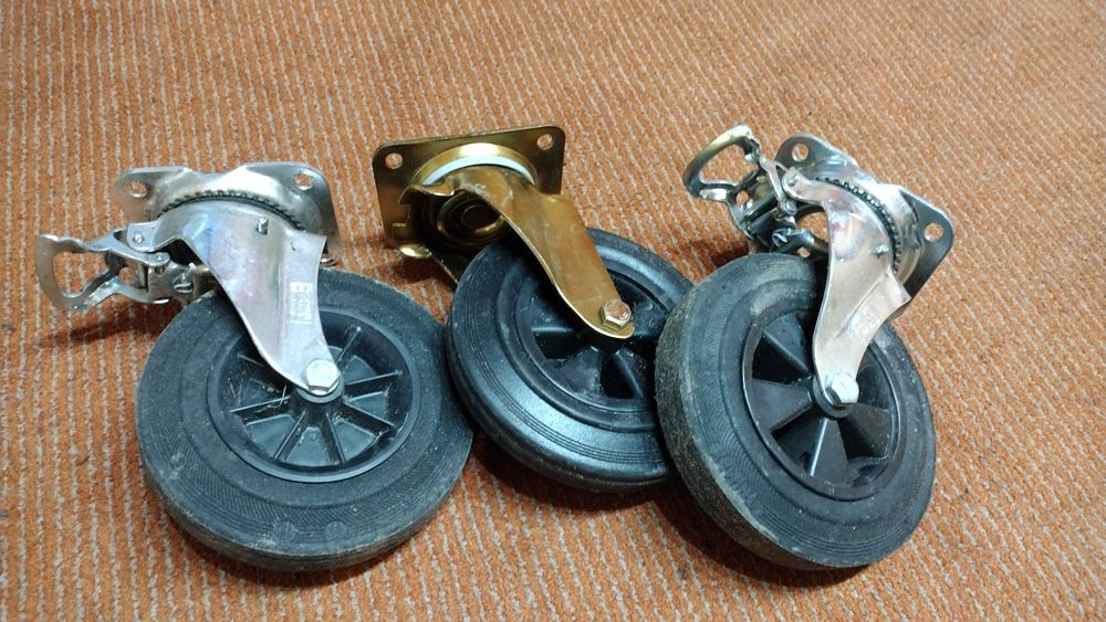 Duże koła transportowe, kółka koła obrotowe