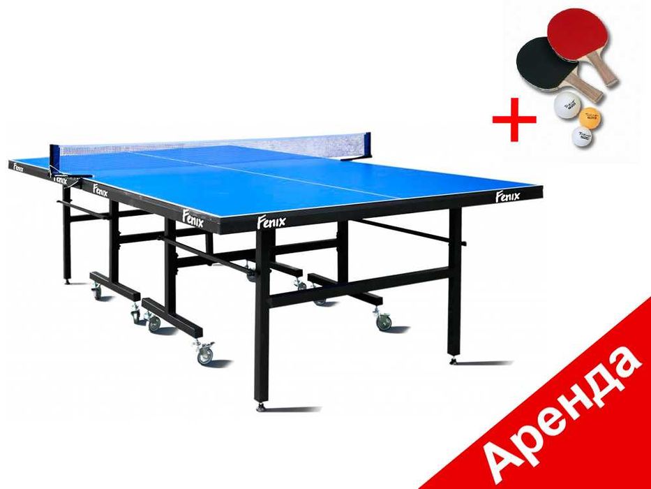 Теннисный стол в аренду. Прокат настольного тенниса.
