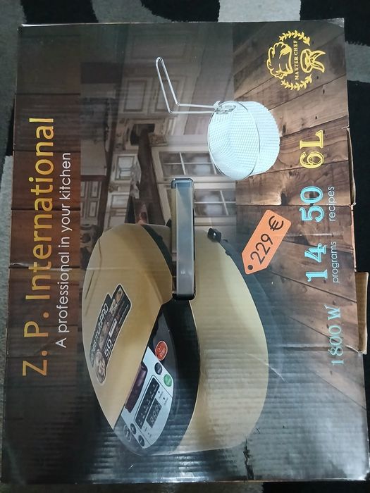 Фритюрниця,мультиварка,пароварка ZP-2001,5 л 1800 Вт