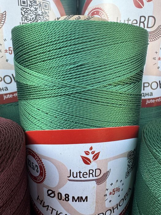 Капронова нитка 0,8 та 1,2 мм