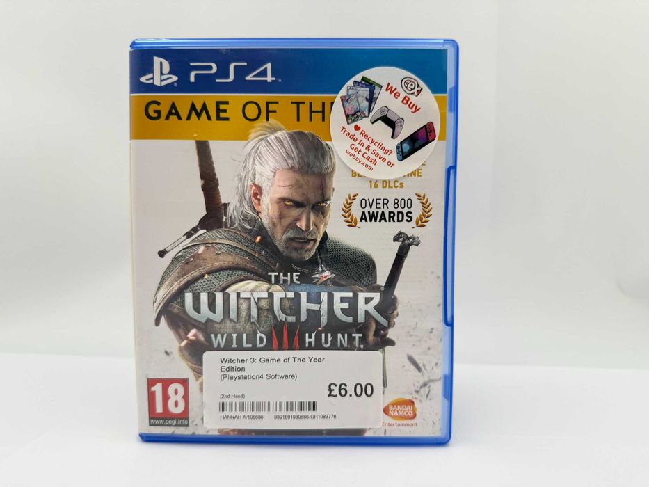GRA NA PS4 WIEDŹMIN 3 DZIKI GON  od Loombard Jarocin